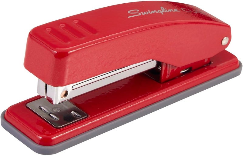 Swing Line Stapler, Cub Compact Desktop Stapler, 20 Sheet Capacity, Metal, Rio Red (S701070) - Image 1